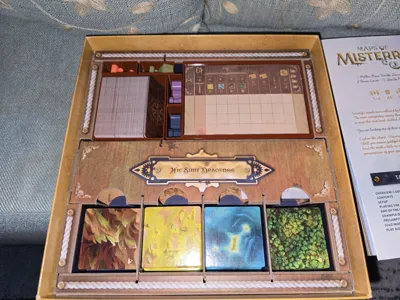 Maps of Misterra Organizer Insert