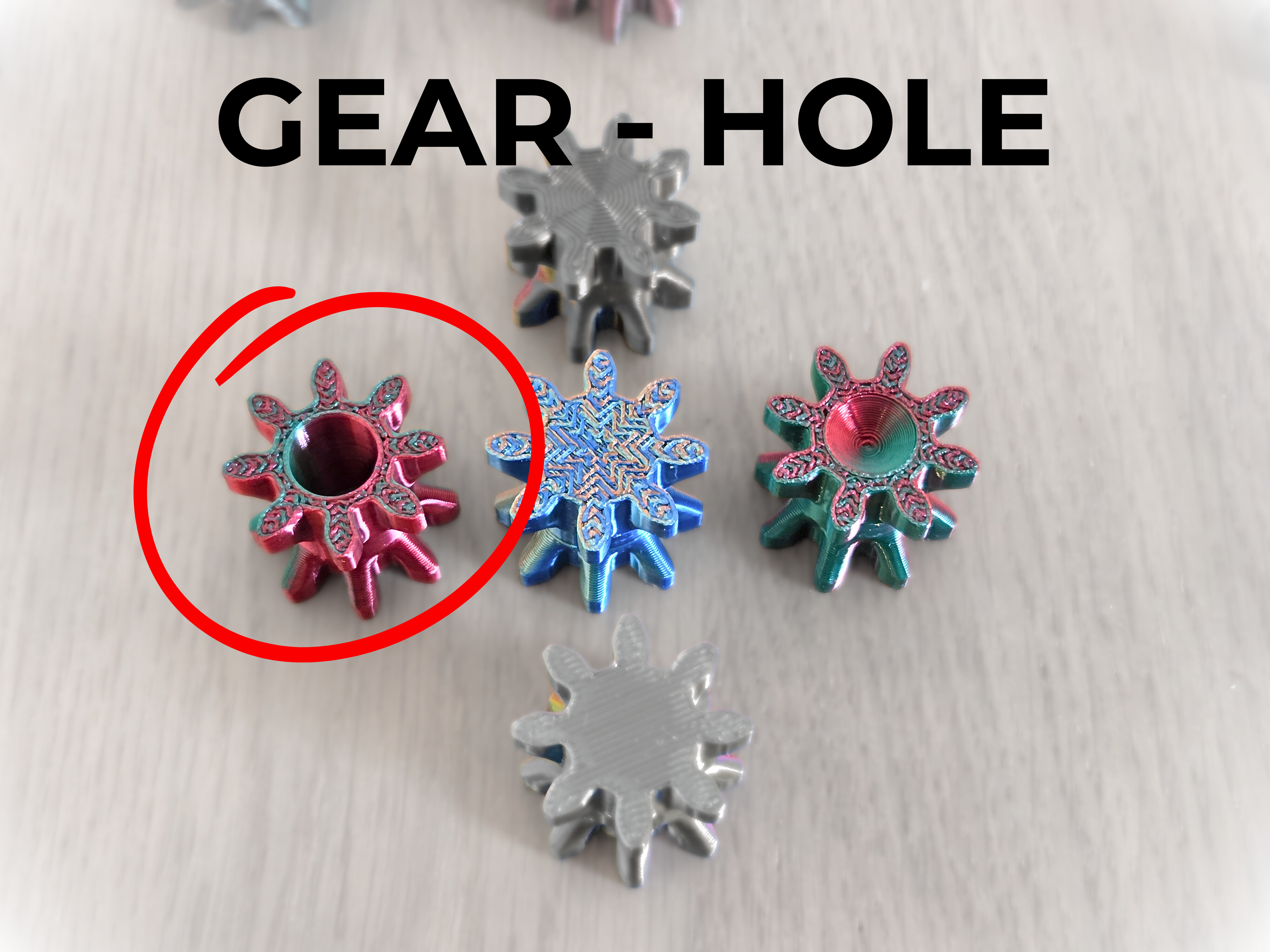 Miniatura 3 do modelo 3D GEARLOCK – Modular Gear System. Click.Lock.Create.