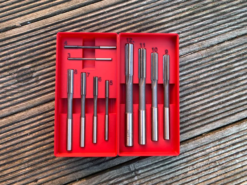 Gridfinity holder for Ebay 3-12mm reamer set