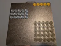 1 plate, print-by-object, 5 gold 15 silver 25 bronze