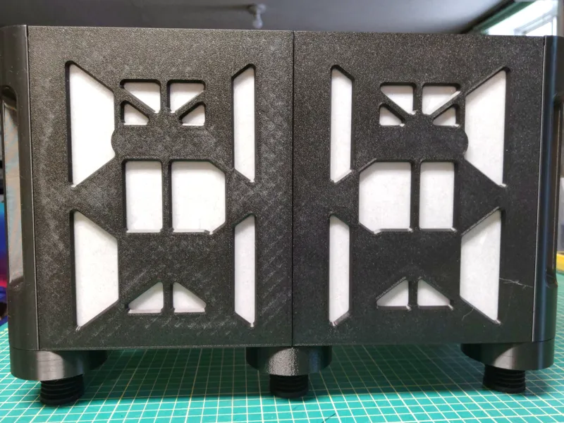 More Bambu Printer Drawers Foot Mounts