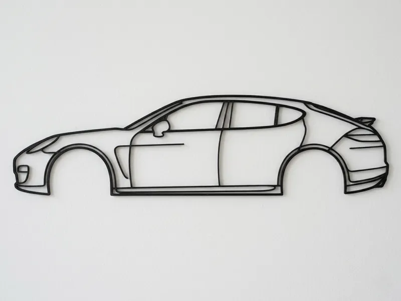 Porsche Panamera Turo S 1st Gen Wall Art