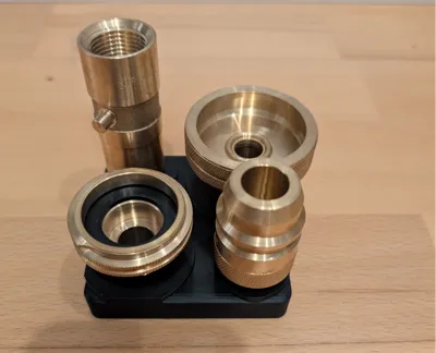 LPG / Propane Gas Filling Adapter Mounting Plate