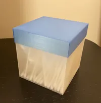 Snowflake top/bottom, 2 Plates