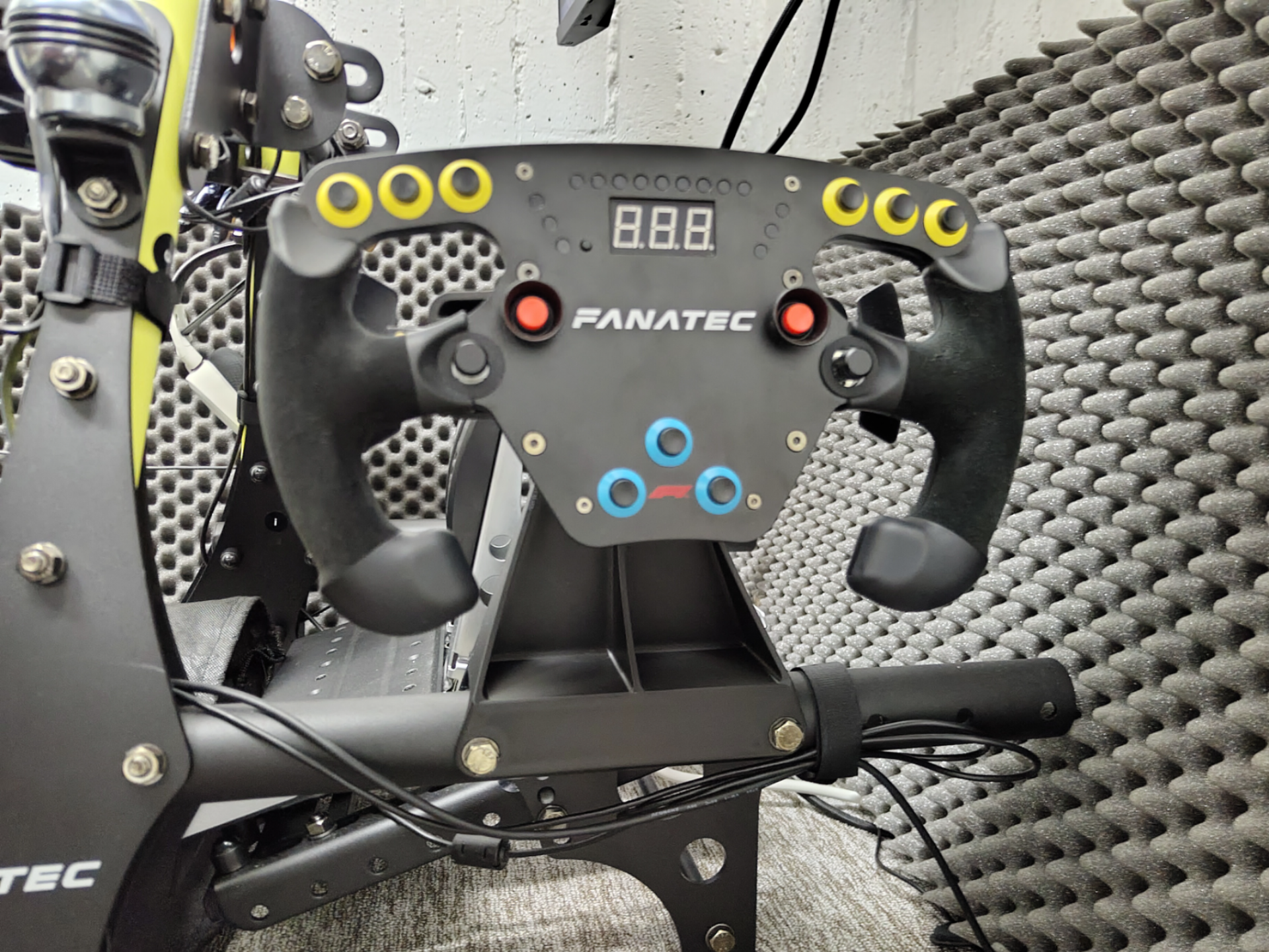 CSL Cockpit Wheel Holder QR2 3D model