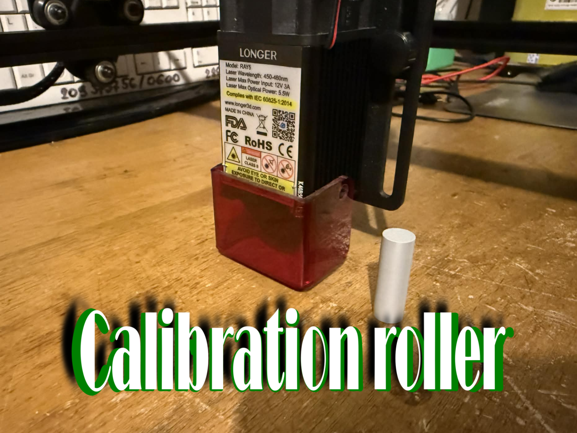 Calibration roller Laser Longer Ray5 5W