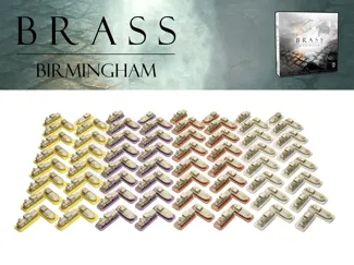 Brass: Birmingham/ Lancashire trains and boats