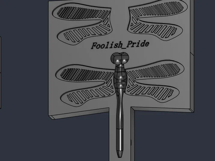 2.5 inch DragonFly Pour Mold