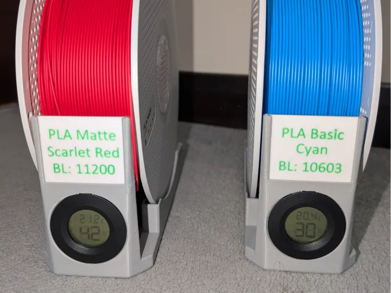 Filament spool holder - Lakeland Cereal Box 3.7L