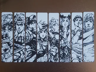 Jojo Bookmarks Part 1-8
