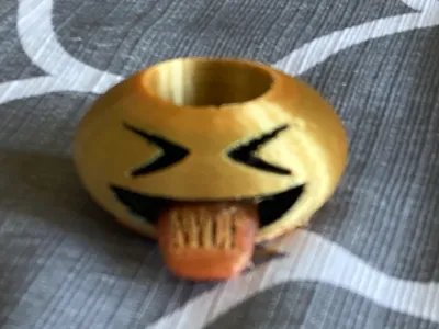 NYLT Smiley face Neckerchief Slide