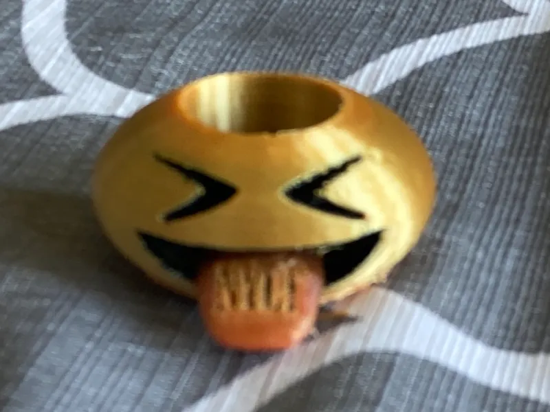 NYLT Smiley face Neckerchief Slide