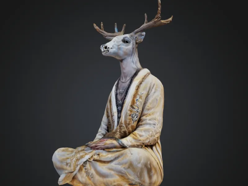 Robe Collection：deer skull