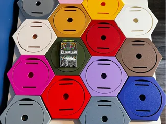 Honeycomb Medal Hanger (Improved)
