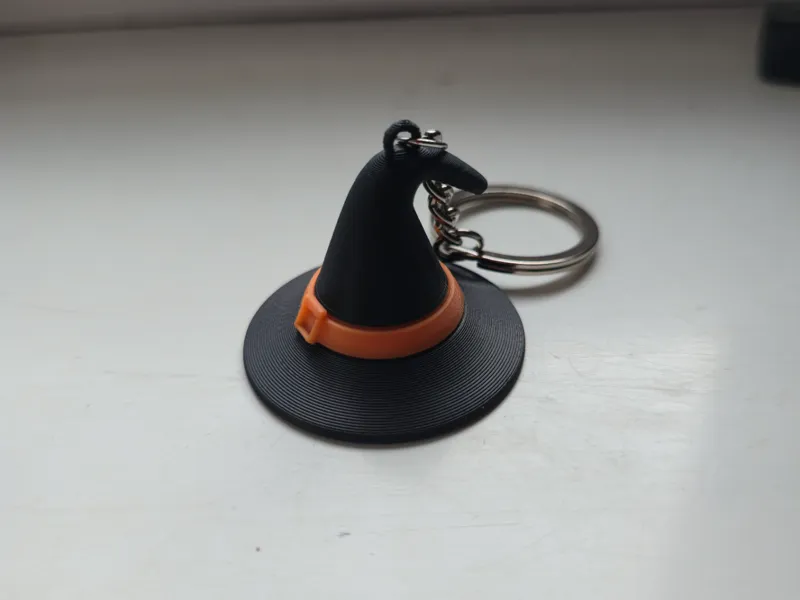 Witch Hat Keychain