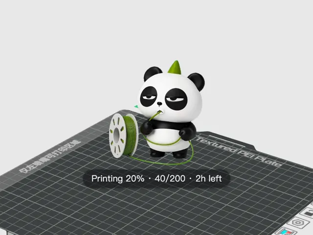Bambu Buddy - Desktop Pet for Print Status