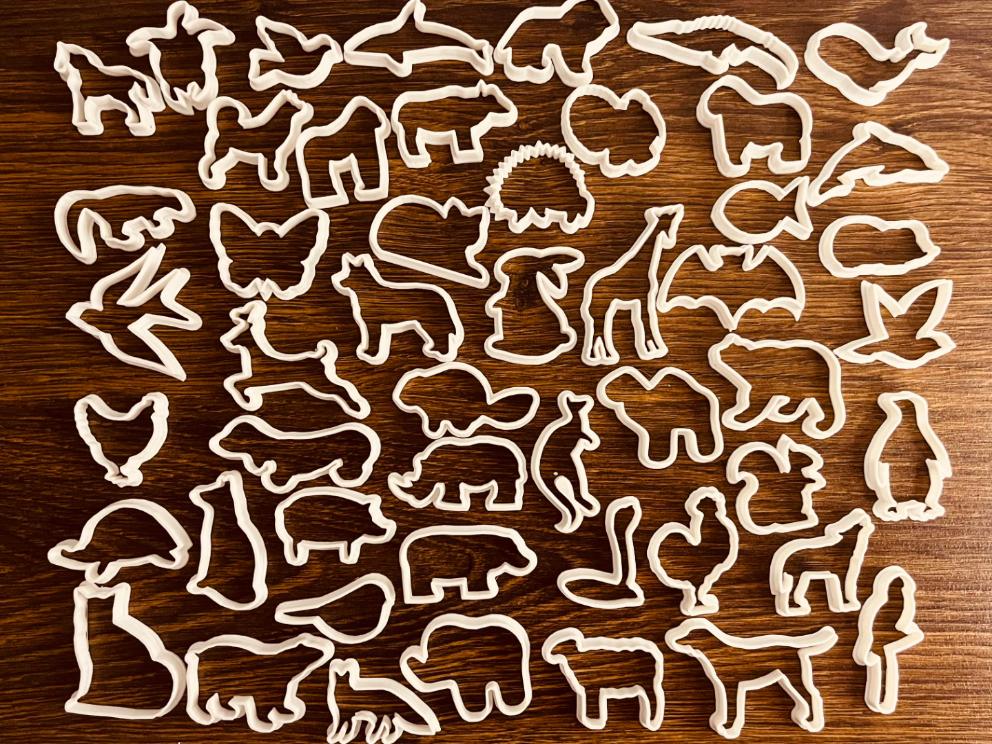 50 Animal Cookie Cutters Collection