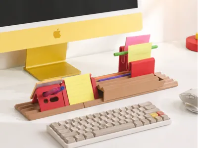 Moku - Modular Desk System - Pen & Post-it