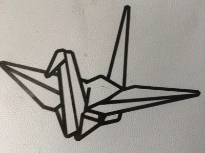 Crane T-shirt print