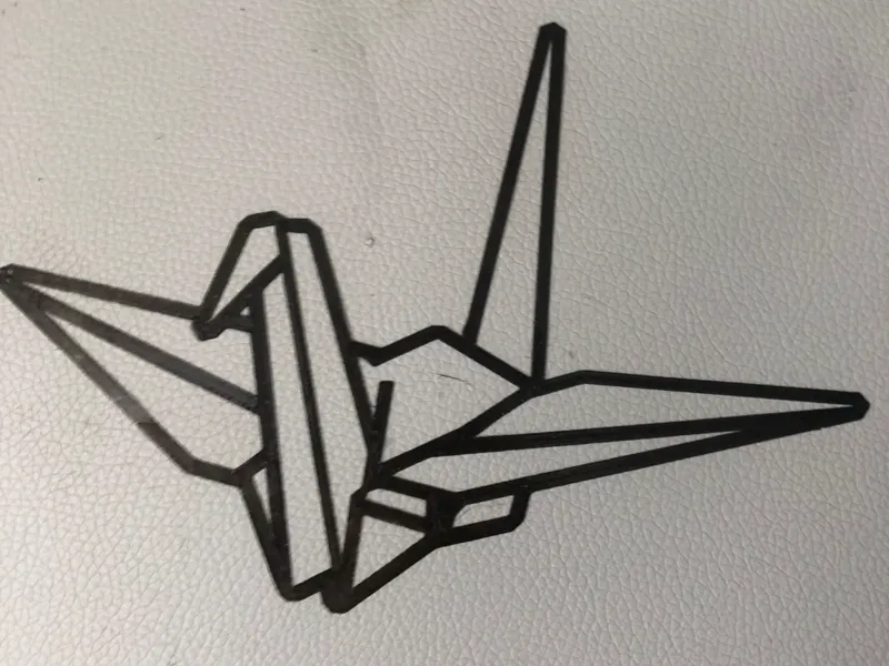Crane T-shirt print