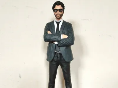 Professor Money Heist miniature