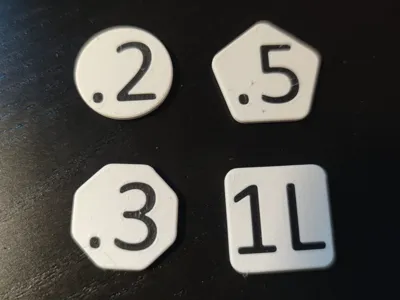 Drink Counting Tokens