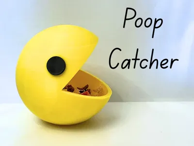 Pac-Man Poop Catcher No AMS Required