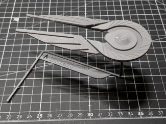 Starfleet USS Athena NCC-392023 Starship Kitcard