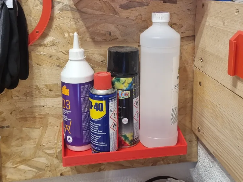 Can or bottle wall mount holder