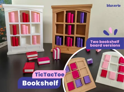 Bookshelf Tic Tac Toe