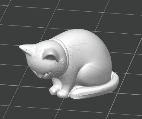 Miniatura 6 do modelo 3D 键帽猫，机械键盘键帽。各种可爱的小猫咪。