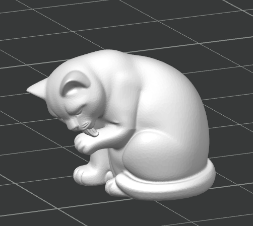 Miniatura 8 do modelo 3D 键帽猫，机械键盘键帽。各种可爱的小猫咪。