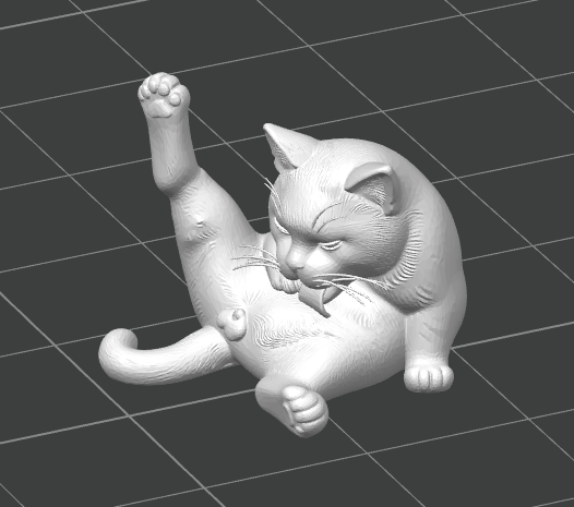 Miniatura 10 do modelo 3D 键帽猫，机械键盘键帽。各种可爱的小猫咪。
