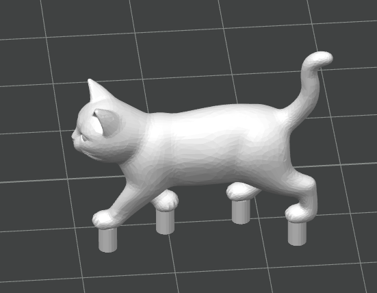 Miniatura 16 do modelo 3D 键帽猫，机械键盘键帽。各种可爱的小猫咪。
