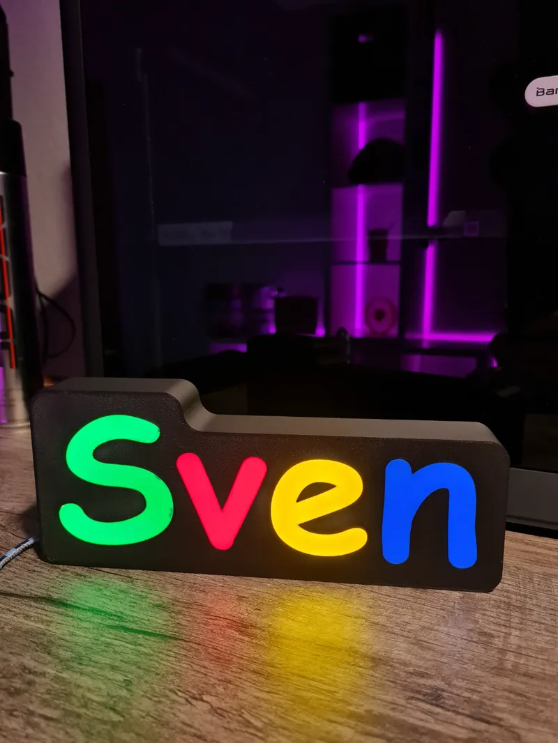 "Sven" Namensschild/Name tag