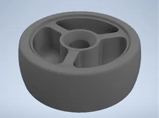 Wheel for vacuum cleaner
