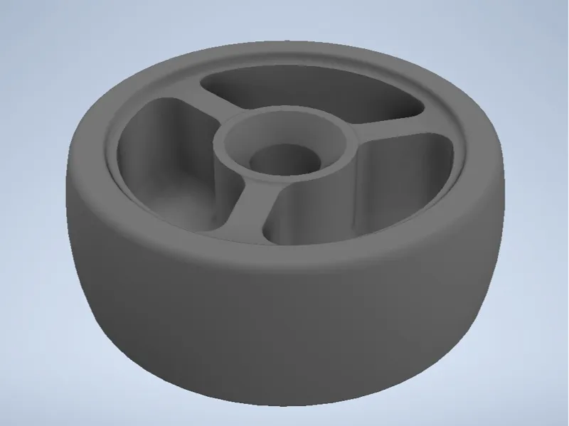 Wheel for vacuum cleaner