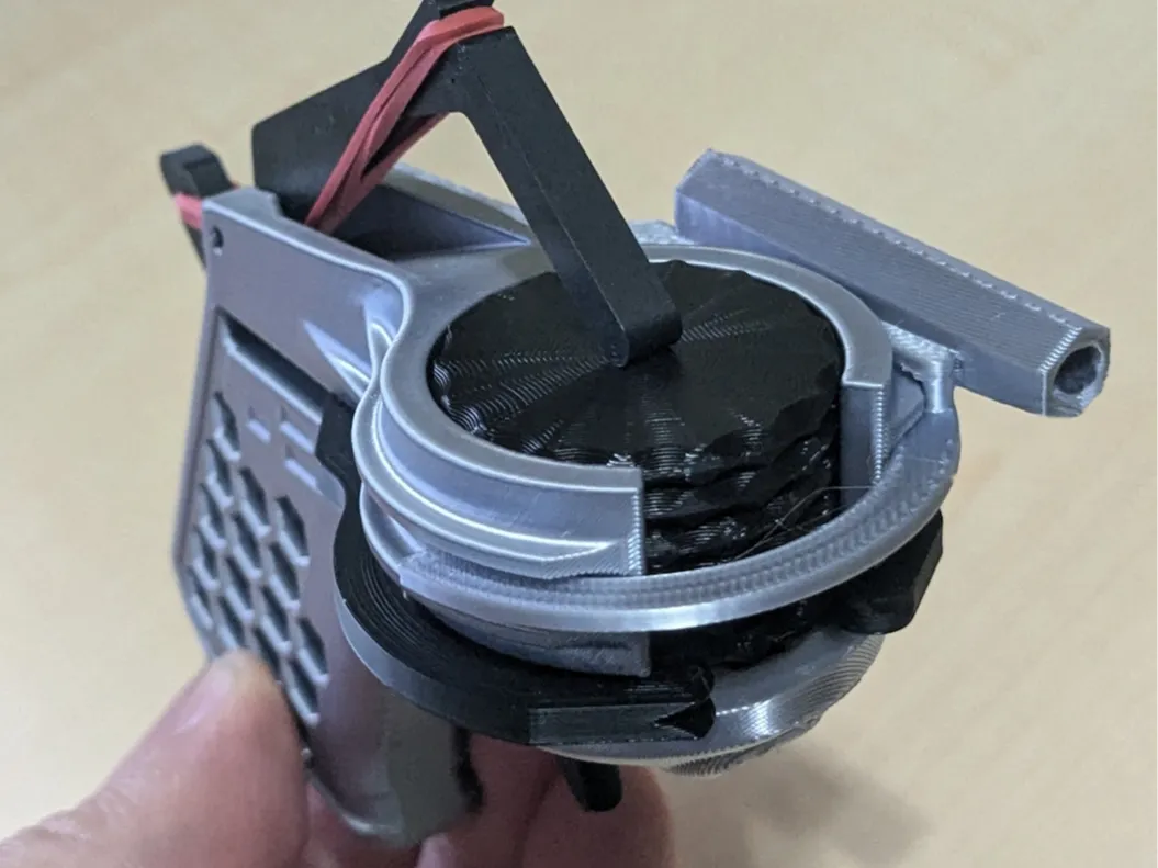 Viseur pour lanceur de disques à 6 coups