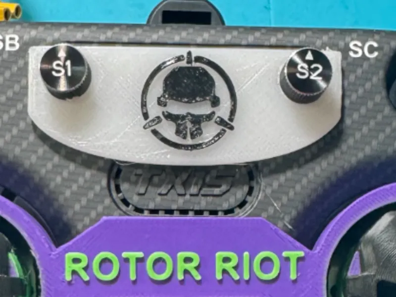 RADIOMASTER TX 15 NAME PLATE