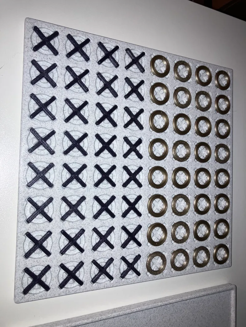OXO tik tak toe boardgame