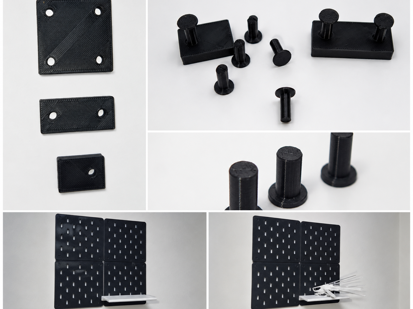 IKEA Skadis Wall Mount Standoffs & Pins