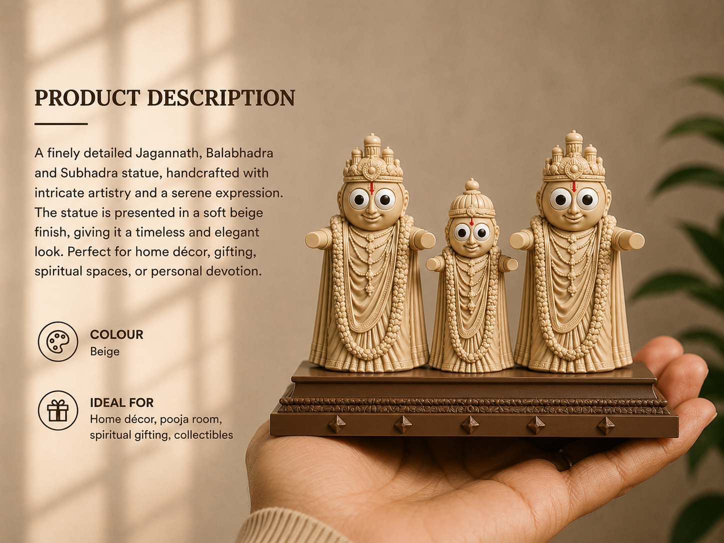 Miniatura 1 do modelo 3D Jagannath Trinity Collection