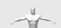 Big (15 cm) the rock faster low quality print