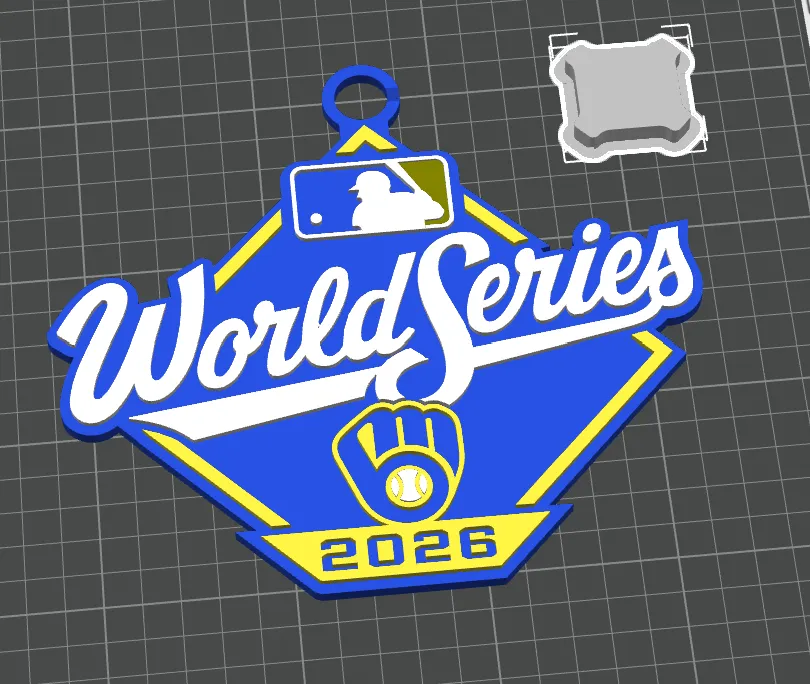 World Series Hype Chain - Free 3D Print Model - MakerWorld