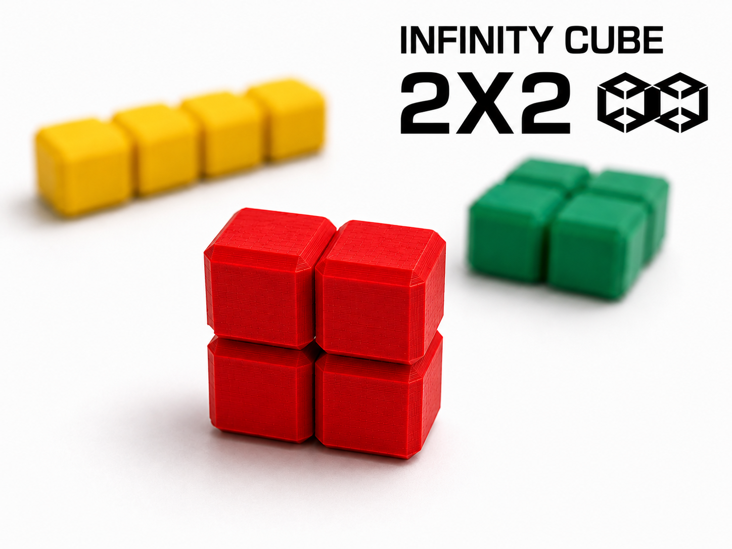 2x2 Infinite Cube Fidget - 1