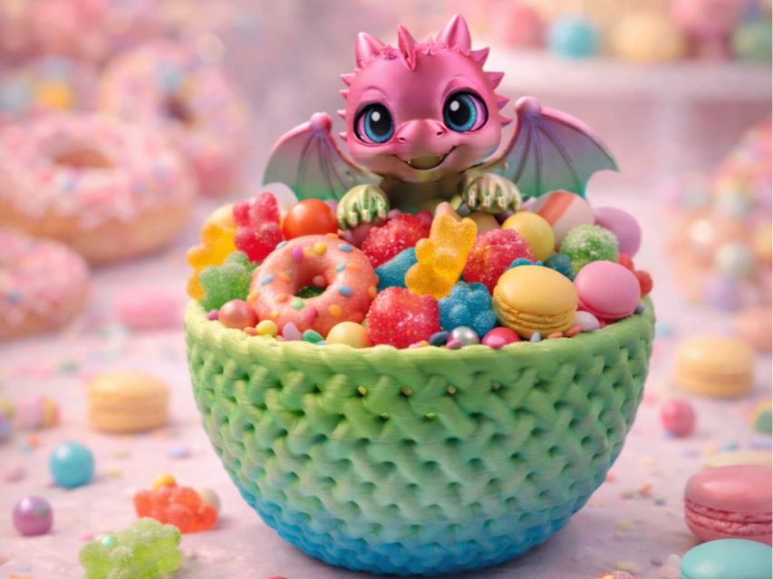Zucki – der kleine Naschdrache