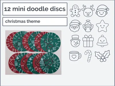 Doodle Disc Christmas Tiny Set