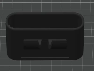 Base for Shure ADX1M with DPA 6066 headset holder