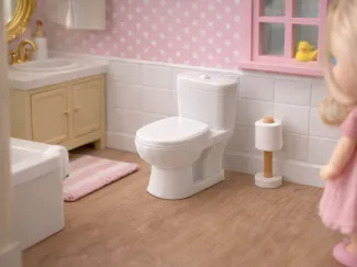 Mini Toilet - 1:24