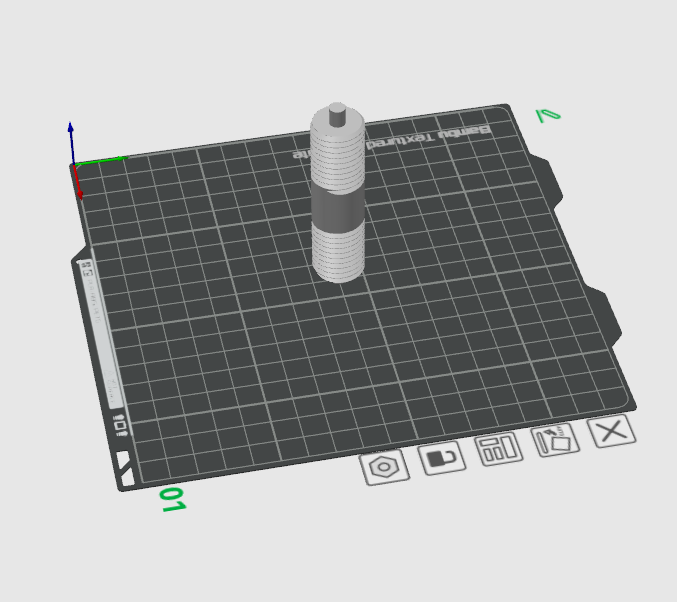 Miniatura 2 do modelo 3D 干燥箱料盘支架-A1mini A1 密封箱支架-四料盘